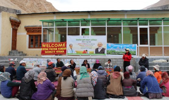 One Roof, Many Solutions: Kungyam, Himya, Tarchit & Liktse Hosts Landmark Krishi Viksit Sankalp Abhiyaan on Day-5 & 6.