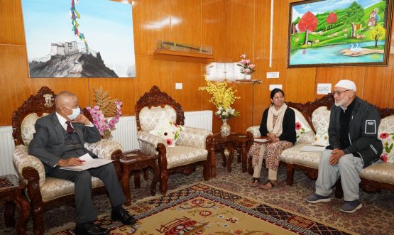Councillor GM Pore-led delegation calls on Hon’ble Lt Governor Brig (Dr) BD Mishra (Retd).