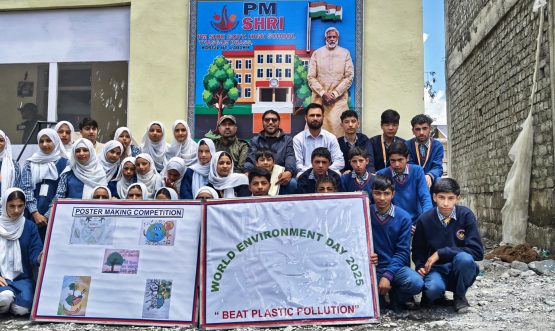 Govt. High School Thasgam Drass Observes World Environment Day 2025 in Collaboration with Indian Army.