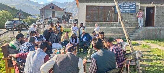 Director Sheep Husbandry, UT Ladakh Visits Drass Sub Division