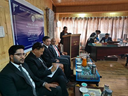 The Legal Aid Clinicsinaugurated at Hanle, Wanla, Baima, Saspol, Chuchot and Sumoor through virtual mode.