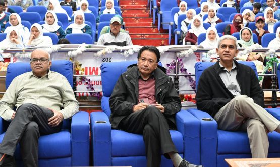 EC Kacho Feroz attends Wipro Earthian Regional Award Ceremony held at Auditorium Hall Kargil.