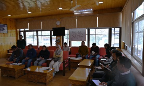 District Election Officer chairs meeting for Pre-Revision Activities for SSR of Photo Electoral Rolls.