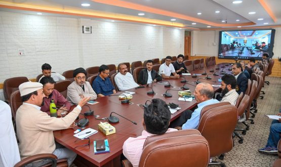 CEC Kargil Chairs Key Meeting with SARHAD NGO on Upcoming Drass Marathon 2025.