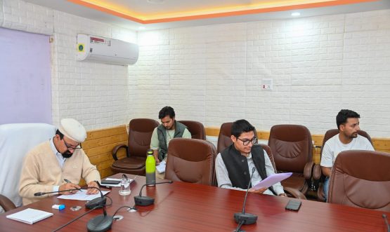 CEC Dr. Mohd Jaffer Akhoon Chairs Preparatory Meeting on Revised Budget Utilization for Suru Adventure Festival 2025.