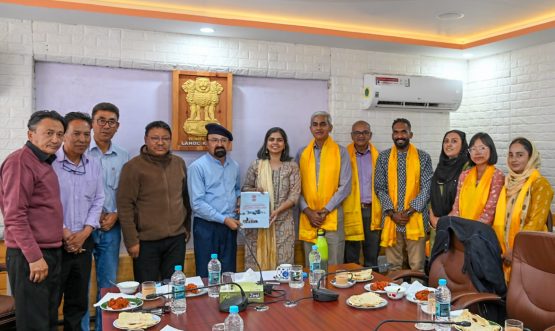 LAHDC Kargil signs MOU with Wipro Foundation Bangalore to strengthen Education sector in Kargil.