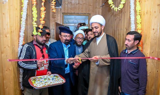 CEC Kargil inaugurates Cataract Surgery Eye Camp organised by Al Reza Healthcare and Research Foundation.