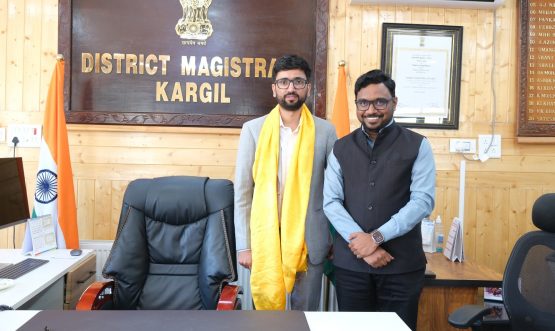Rakesh Kumar (IAS) takes charge as new Deputy Commissioner/ CEO, LAHDC, Kargil.