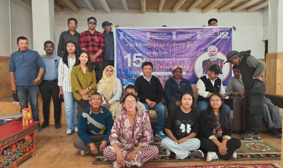 Dharti Aaba Abhiyan Awareness and Benefit Saturation Camp Successfully Concluded at Khema Village.