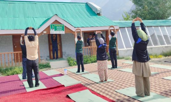 International Yoga Day Celebrated at Sankoo Campus, GDCK.