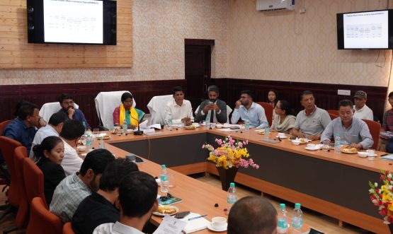NCST Member Dr. Asha Lakra Reviews Tribal Welfare Schemes in Leh District.