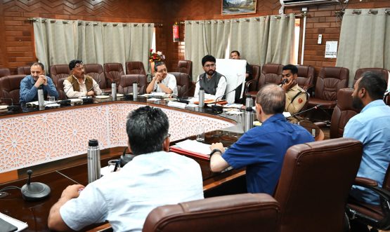 DC Kargil Chairs Meeting to Discuss Arrangements for Suru Adventure Fest 2025.