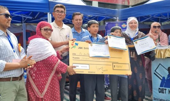 52nd RBVP District Level Science Exhibition Concludes at DIET Kargil.