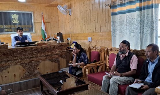 SDM Nubra Chairs Meeting to Review Arrangements for Muharram-ul-Haram 2025.