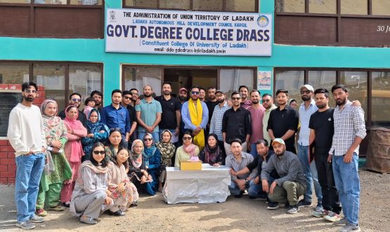 Farewell Ceremony held in Honor of Principal, Government Degree College Drass.