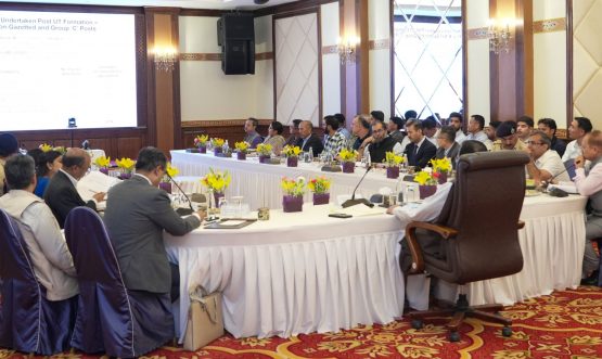 Union Home Secretary, Govind Mohan chairs high-level meeting with UT Ladakh Administration.