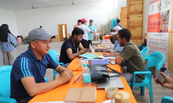 Dharti Aaba Abhiyan Awareness and Benefit Saturation Camp Successfully held at Upper Leh.