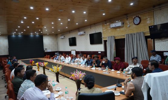 DC Leh Holds Preparatory Meeting for His Holiness Dalai Lama’s Visit and 90th Birthday Celebrations.