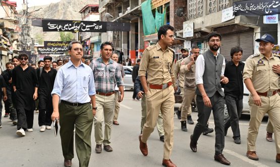 DC Kargil Reviews Moharram Arrangements and Procession Routes, Emphasises Smooth Conduct.