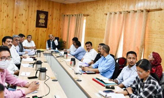 Secretary MSME reviews industrial growth and MSME ecosystem in Ladakh.