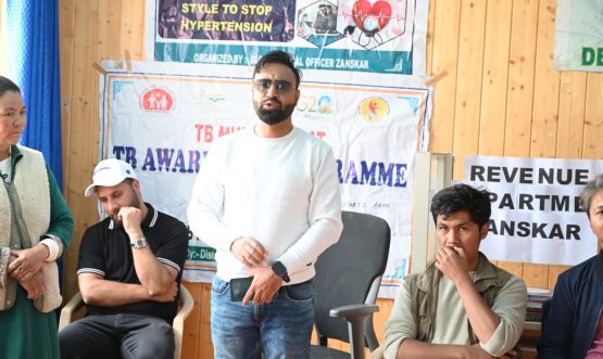 Dharti Aaba Jan Bhagidari Abhiyan Held in Zanskar’s Phey Village.