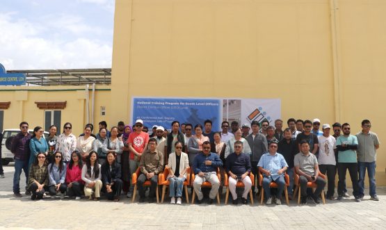 National Level Training Program for Booth Level Officers Commences in Leh.