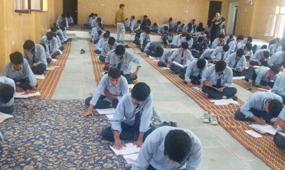 First Pre-Board Exams for Class 10th and 12th Begin in Ladakh.