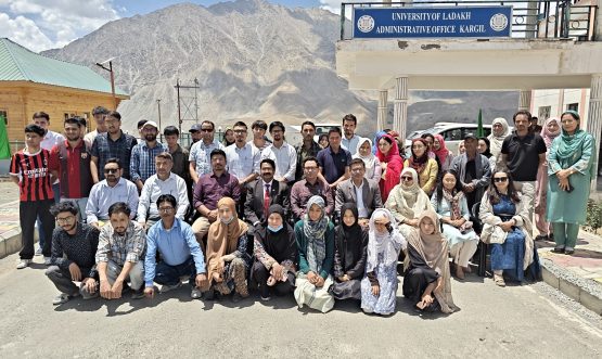 Inauguration of First Batch of B.Sc. (Hons.) Horticulture Programme at University of Ladakh’s Kargil Campus.