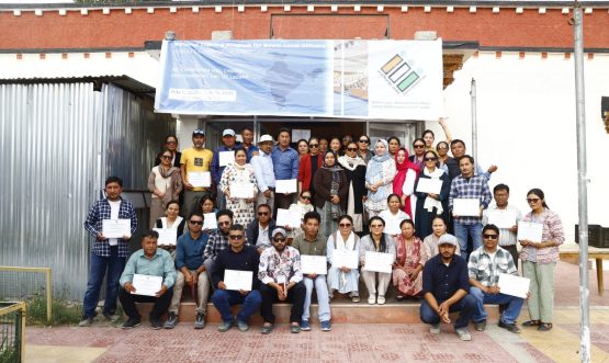 Week-Long National Training for Booth Level Officers concludes at Conference Hall DC Office Leh.
