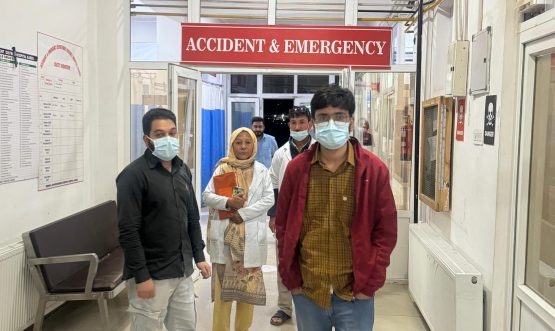 DC Kargil Conducts Midnight Surprise Inspection at District Hospital Kargil.
