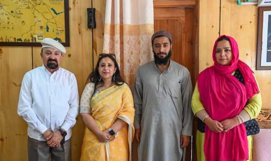 LAHDC Kargil Chairman Meets with Every Infant Matters NGO.