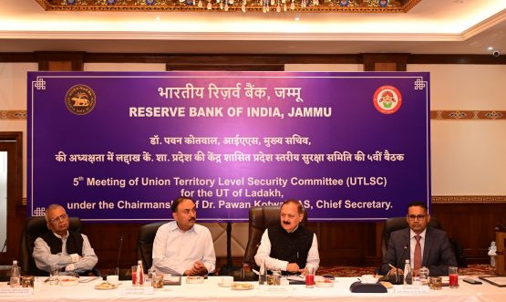 5th meeting of Union Territory Level Security Committee (UTLSC) for the UT of Ladakh held