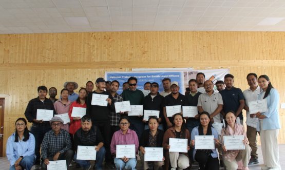 National Training Programme for BLOs and BLO Supervisors concluded successfully at Conference Hall, SDM Office Diskit, Nubra.