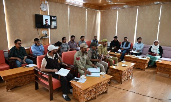 DC Kargil chairs NCORD meeting to step up anti-drug efforts; Focus on awareness, coordination, and rehabilitation.