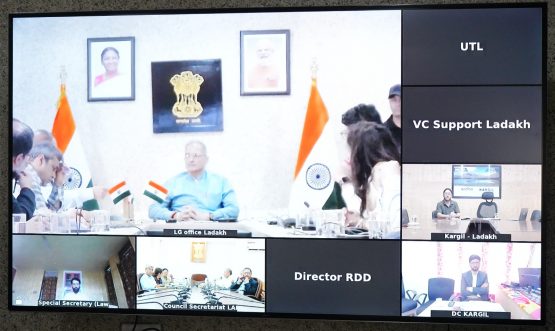 Highlights importance of making hundred-day action plan to Administrative Secretaries & HoDs for smooth and fast track development of UT Ladakh.