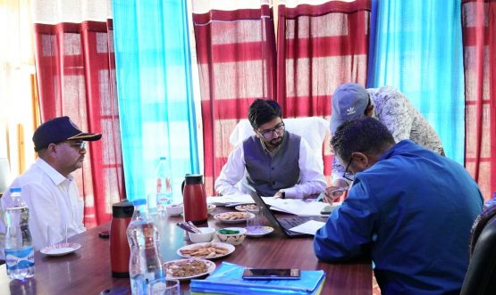 Deputy Commissioner Kargil Reviews DPRs of Zanskar Sub-Division.