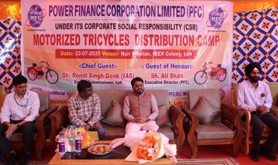 Motorized Tricycles Distribution Camp Organised by District Social & Tribal Welfare Department, Leh.