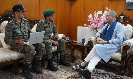 Chief Engineer Project Himank calls on Hon’ble Lt Governor Shri Kavinder Gupta.