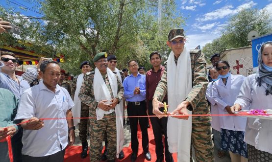 Intensified TB Screening Camp Held at BRO Camp Sakti, Leh.