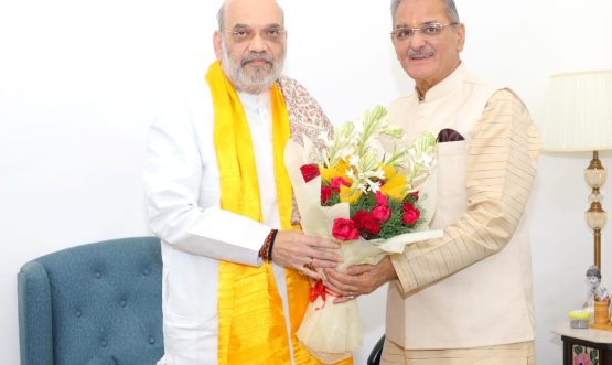 LG Kavinder Gupta meets Hon’ble Union Home Minister Amit Shah in New Delhi.