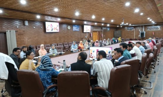Director S&TW, Tashi Dolma Reviews Status & Implementation of Mission Vatsalya in Kargil.