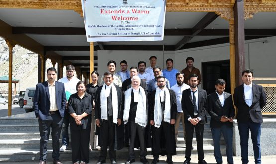 Central Administrative Tribunal, Srinagar Bench commence fourth circuit sitting in Kargil.