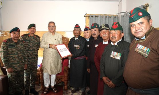 LG Kavinder pledges people-centric Governance for Ladakh's inclusive growth.