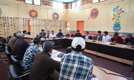 SDM Zanskar Reviews Independence Day Preparations.
