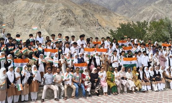 GDC Kargil took out massive Tiranga Rally.