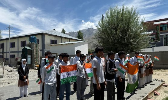 Har Ghar Tiranga Abhiyan Observed at Sankoo Campus.