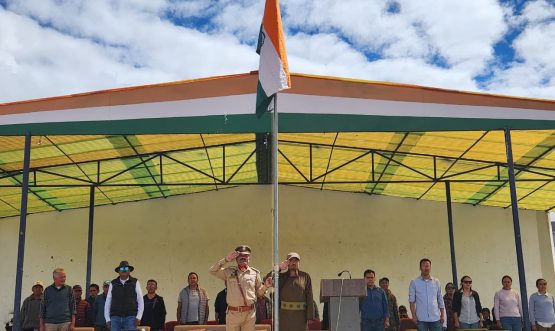 Full Day Rehearsal of Independence Day held at Nyoma Subdivision.