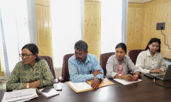 Secretary Shashanka Ala chairs review meeting on Poshan Tracker with focus on SAM/MAM children.