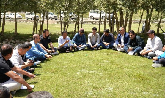 Acting CEC, Kacho Feroz Reviews Preparation for Suru Summer Festival at Yokma Namsuru.