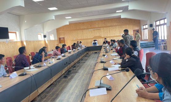 Mock Drill Exercise on Landslide Conducted Successfully in Nubra.